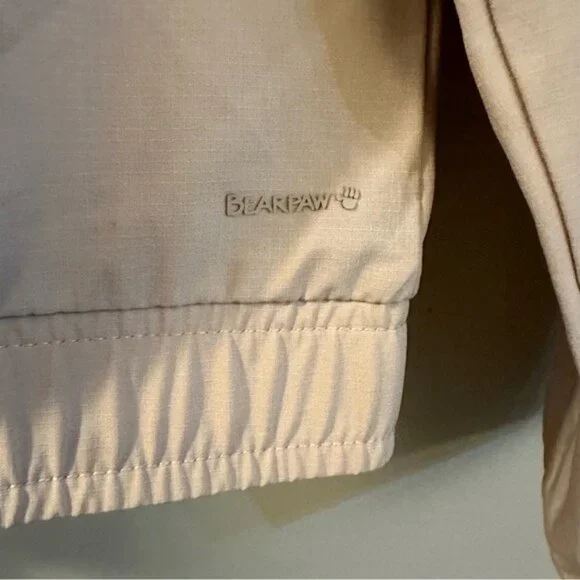 Bearpaw Womens Packable Windbreaker Jacket  Zip Neck water-resistant Medium - Picture 6 of 8